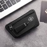 RFID Hidden Clip Wallet Detachable Clip On Stash Money Belt Travel Pouch Multifunctional Credit Card/Id Holder for Women & Men