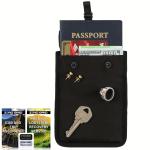 Hidden Bra Wallet - Travel Pouch & Secret Pocket for Passport, Money & Valuables - Undercover Bra Stash Fits Most Bra Sizes