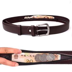 Travel Cash Anti Theft Belt Waist Bag Women Portable Hidden Money Strap Belt Wallet Waist Pack Men Secret Hiding Belt 115/125cm