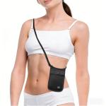 Anti Theft RFID Hidden Women's Concealed Crossbody Bag Travel Wallet Passport Holder Coversafe Secret Neck Money Travel Pouch