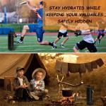 Diversion Water Bottle Storage Wallet Compartment For Travel Hidden Safe For The Home