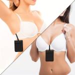 Hidden Bra Wallet - Travel Pouch & Secret Pocket for Passport, Money & Valuables - Undercover Bra Stash Fits Most Bra Sizes