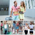 MoKo Secure Travel Money Belt Undercover Hidden RFID Blocking Travel Wallet Anti-Theft Passport Wallets for Men Women