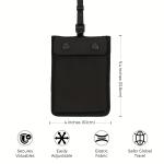 Hidden Bra Wallet - Travel Pouch & Secret Pocket for Passport, Money & Valuables - Undercover Bra Stash Fits Most Bra Sizes