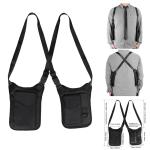 Portable Underarm Wallet Tactical Anti-Theft Secret Holster Crossbody Shoulder Hidden Bag For Passport Phone Keys Credit Cards