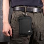 Anti-Theft RFID Blocking Undercover Hidden Keychain Wallet Stash Money Belt Travel Pouch Passport Holder