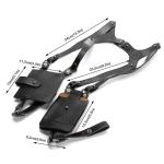 Portable Men Genuin Leather Anti-Theft Hidden Underarm Bag Holster Phone Case Card Wallet Pocket Key Purse Travel Accessories