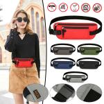 New RFID Blocking Belt Bag Portable Travel Sports Phone Belt Waist Bag Fanny Pack Hidden Wallet RFID Blocker Passport Holder Bag