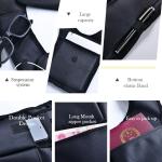 Travel Safe Anti-Theft Safety Hidden Underarm Shoulder Bag Double-Bag Design Pouch Secret Agent Shoulder Phone Case Wallet Bags