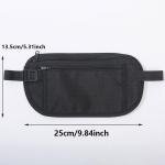 Travel Waist Packs Pouch For Passport Money Hidden Security Wallet Men Women Sport Running Bag Chest Pack Money Fanny Pack trail