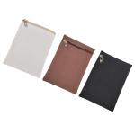 2x Sew in Side Pocket with Zipper Canvas Convenience Sturdy Clothes Inner Pockets Travel Security Pocket Hidden Wallet for Coats