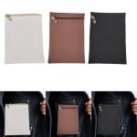 2x Sew in Side Pocket with Zipper Canvas Convenience Sturdy Clothes Inner Pockets Travel Security Pocket Hidden Wallet for Coats