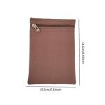 Coats Pocket Zipper Sew in Hidden Wallet Canvas Side Pocket Sewing Accessories for Clothing Travel Organizer