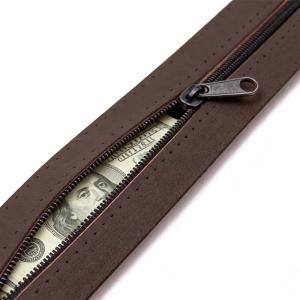 115/125Cm Travel Cash Anti Theft Belt Waist Bag Portable Hidden Money Strap Belt Wallet Waist Pack Secret Hiding Belt Men Women