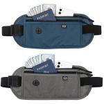 1PCS Secure Travel Money Belt, Undercover Hidden RFID Blocking Travel Wallet, Anti-Theft Passport Wallets for Men Women