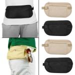 1PCS Sport Running Wais Bag Invisible Travel Waist Packs Pouch For Passport Money Belt Bag Hidden Security Wallet Pack Money Bag