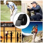 Travel Cash Anti Theft Belt Waist Bag Men Secret Hiding Belt Women Portable Hidden Money Strap Belt Wallet Waist Pack 120cm