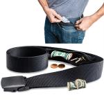 Travel Cash Anti Theft Belt Waist Bag Men Secret Hiding Belt Women Portable Hidden Money Strap Belt Wallet Waist Pack 120cm