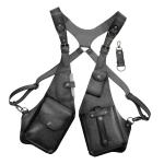 Hidden Underarm Shoulder Bag Anti Thief Leather Crossbody Bag Wallet Pocket for Outdoor Hiking Costume Parties Steampunk Travel