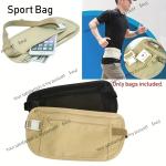 Sport Running Bag Invisible Travel Waist Packs Pouch For Passport Money Belt Bag Hidden Security Wallet Gift Pack Money Bag