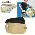 Sport Running Wais Bag Invisible Travel Waist Packs Pouch For Passport Money Belt Bag Hidden Security Wallet Gift Pack Money Bag