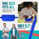 Money Belt for Travel Hidden Under Clothes RFID Blocking Passport Holder and Slim Waist Wallet Pouch for Women and Men Anti-The