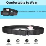 New Travel Cash Anti Theft Belt Waist Bag Women Portable Hidden Money Strap Belt Wallet Waist Pack Men Hiding Belt For Men Women