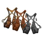 Hidden Underarm Shoulder Bag Anti Thief Leather Crossbody Bag Wallet Pocket for Outdoor Hiking Costume Parties Steampunk Travel