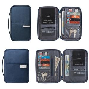 Travel Wallet Family Passport Holder Multi-pockets Waterproof Document Case Organizer Travel accessories Document Bag Cardholder