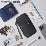 RFID Travel Passport Holder Waterproof Document Organizer Wallet Large Capacity Ticket Card Bag for Men Women Family Trip