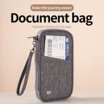 Rfid Blocking Passport Wallet Passport Holder Bag Family Travel Essentials Wallet Document Organizer Credit Cards Case for Trave
