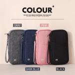 Rfid Blocking Passport Wallet Passport Holder Bag Family Travel Essentials Wallet Document Organizer Credit Cards Case for Trave