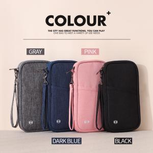 RFID Blocking Passport Holder Wallet - Family Travel Document Organizer with Credit Card Slots, Secure Essentials Bag for Trips