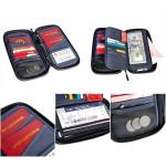 Travel Gadgets Document Cover Folder Organizer for Family Male Passport Card Protector Holder RFID Wallet Durable & Waterproof