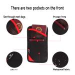 Mega Walker Travel Document Organizer Hanging Neck Passport Bag for Men & Women ID Credit Card Holder Protective Card Pack