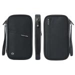 Travel Passport Wallet Organizer Bag with Card Holder Document Case for Family Crossbody Ticket Cash Storage Bag for Abroad Trip