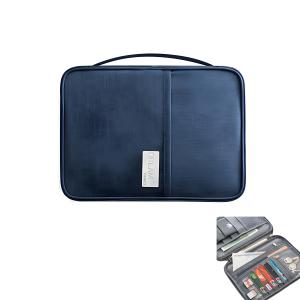 Waterproof Passport Holder Portable Travel Bag Multi-functional Passport Organizer Document Case Storage Bag for Women & Men