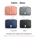 Waterproof Passport Holder Portable Travel Bag Multi-functional Passport Organizer Document Case Storage Bag for Women & Men