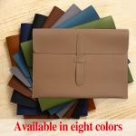 A4 PU Leather Document Folder - Slim Office Organizer, Lightweight & Durable Business Travel Essential for Professionals