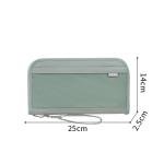 1 Pcs Travel Wallet RFID Blocking Family Passport Holder Carry Storage Case Passport Holder Cash Document Organizer for Cards/Ti
