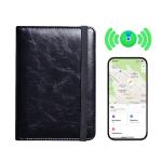 Passport cover with find my tracker travel document organizer finder wallet locator passport case tracker GPS for men women
