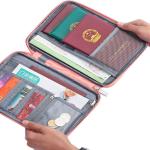 1Pc Travel Wallet Waterproof Family Passport Holder Creative Document Case Organizer Travel Accessories Cardholder