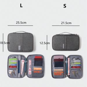 Hot travel wallet family passport holder creative waterproof document case organizer travel accessories document bag cardholder