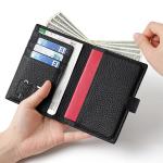 New Travel Passport Holder Accessories Rfid Blocking Passport Book Holders for Women and MenTravel Essentials Document Organizer