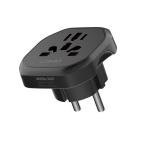 LDNIO Korea EU Plug Adapter 2500W Travel Adapter Converter High Quality Universal Socket AU US UK CN To EU KR 4.8 mm Wall Socket