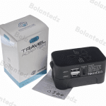 All in One Universal International Plug Adapter 2 USB Port 1 Type C World Travel AC Power Charger Adapter AU US UK EU Converter