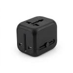 Universal All-in-One Wall Travel Charger Adapter with 2 USB And 1 Type C - Includes US EU UK AU Plugs for International Travel