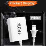 Total 160W USB Charger Multi Ports Fast Charging Type C Phone Wall Adapter For Xiaomi iPhone Samsung Travel Quick Charger Socket