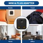 3pcs US Italy UK EU to AU Plug Adapter Universal Travel adapter Australia New Zealand Travel plug Power Converter Wall Charger