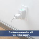 Universal Adapter for Travel, Compact International Power Adapter for USA, EU, UK, Australia, and India Outlets
